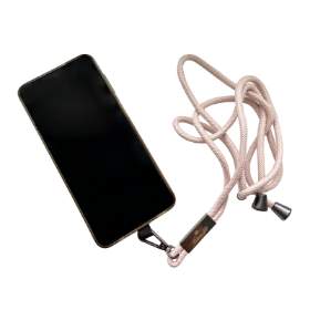 Bohemia Sekt šňůrka na telefon růžová